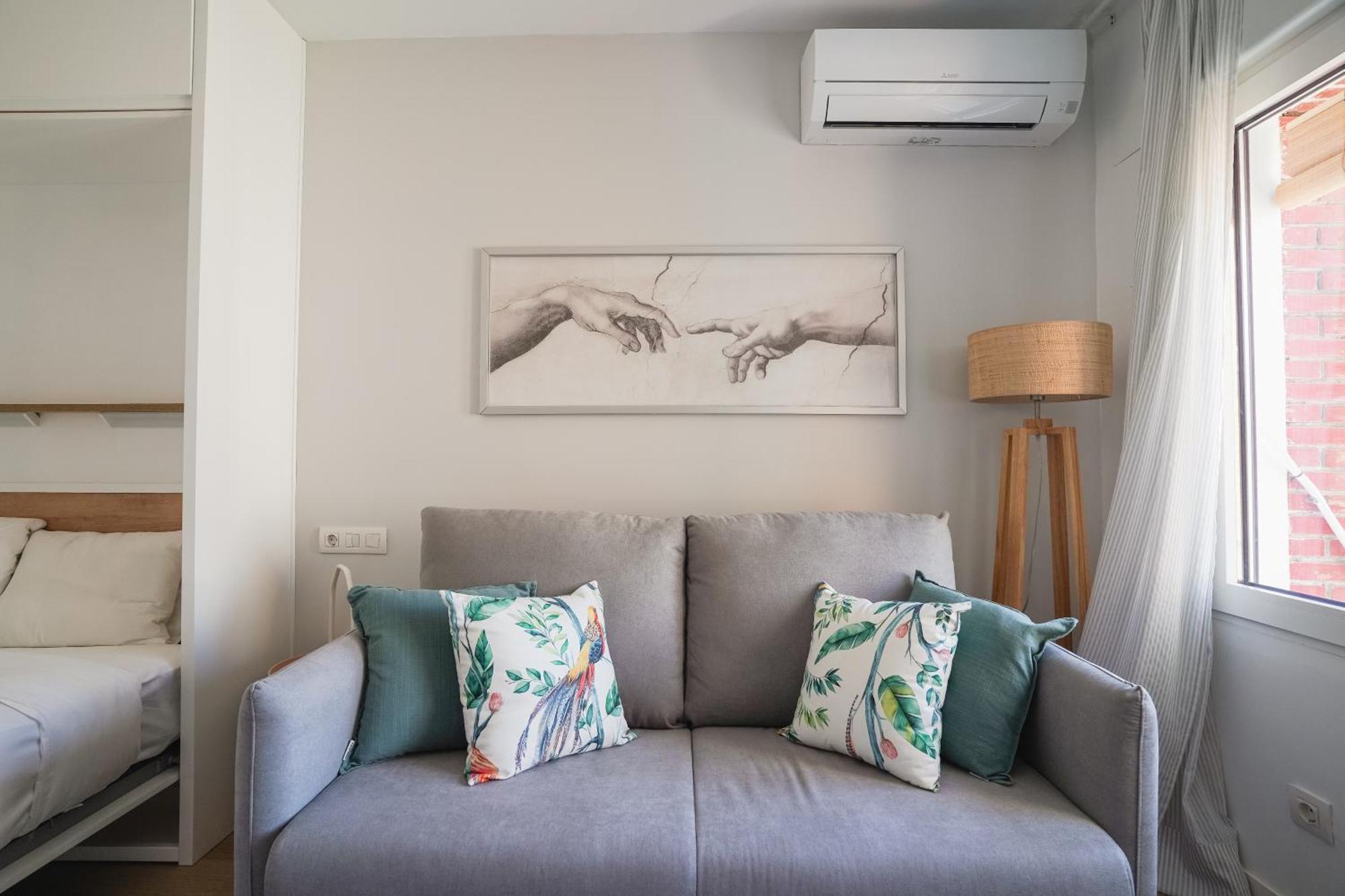 Cozy Studio-Chamberi Madrid Bagian luar foto
